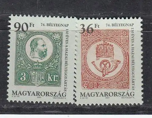 Ungarn  Nr 4676/77 Postfrisch / **