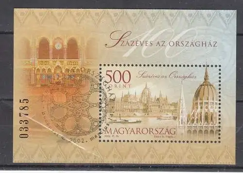 Ungarn  Nr Block 269 Gestempelt (Posten)