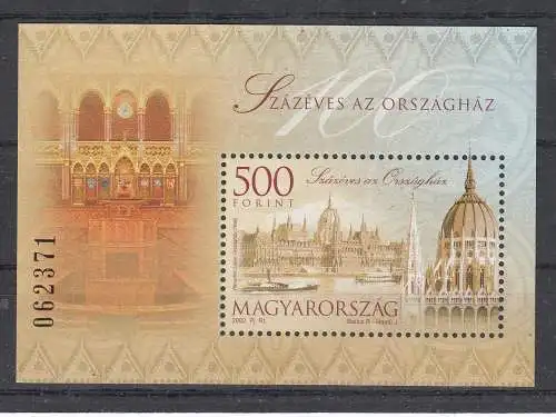 Ungarn  Nr Block 269 Postfrisch / **