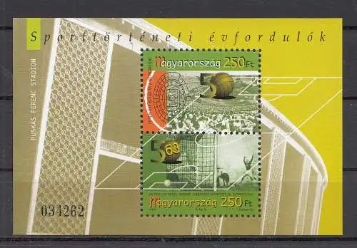 Ungarn  Nr Block 284 Postfrisch / **