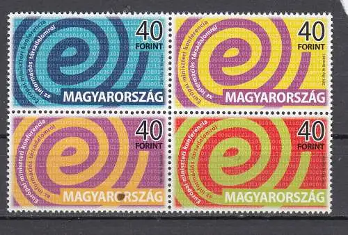 Ungarn  Nr 4832/35 Vb Postfrisch / **