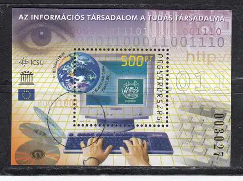 Ungarn  Nr Block 286 Gestempelt (Posten)