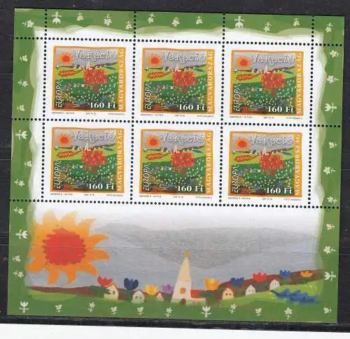 Ungarn  Nr 4861 Kb Postfrisch / **