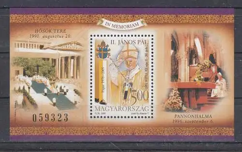 Ungarn  Nr Block 299 Postfrisch / **