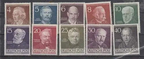 Berlin (West)  Nr 91/100 Postfrisch / **