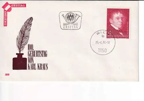 Österreich  Nr FDC 1448