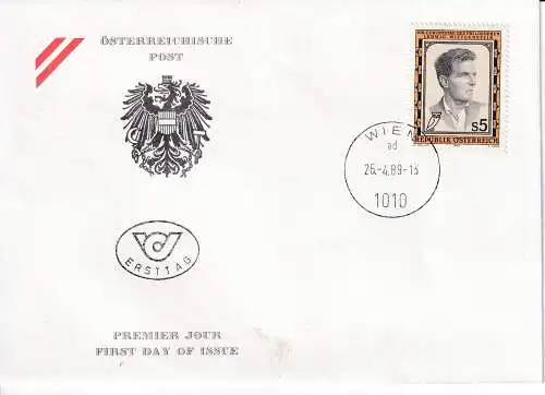 Österreich  Nr FDC 1952