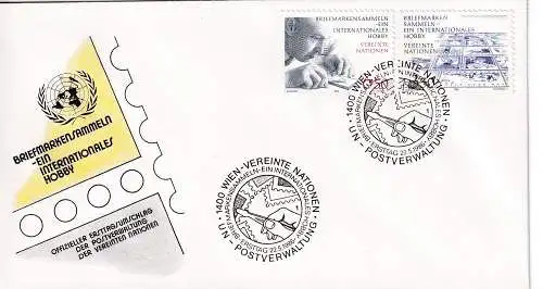 Vereinte Nationen Wien  Nr FDC 60/61