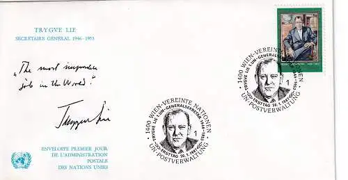 Vereinte Nationen Wien  Nr FDC 68