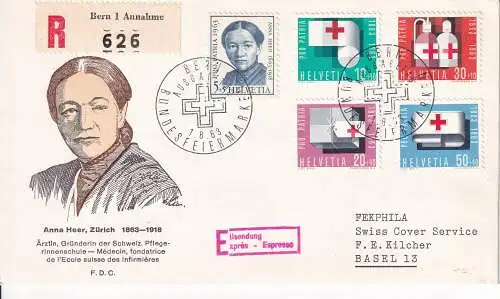 Schweiz  Nr FDC 775/79