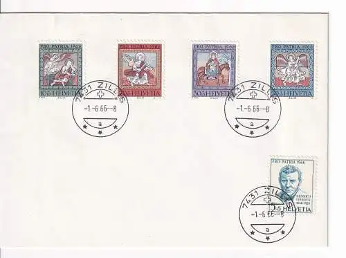 Schweiz  Nr FDC 836/40