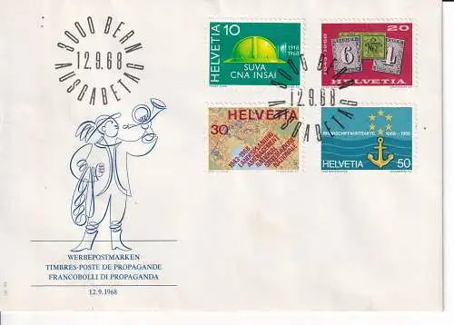 Schweiz  Nr FDC 887/90