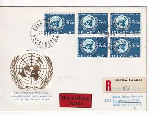 Schweiz  Nr FDC 921