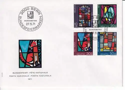 Schweiz  Nr FDC 949/52