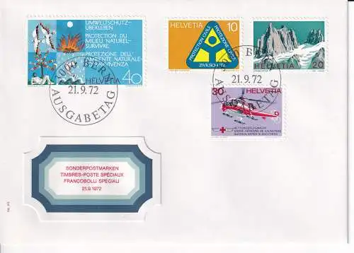 Schweiz  Nr FDC 975/78