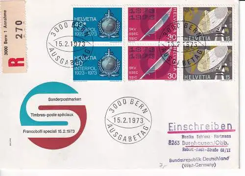 Schweiz  Nr FDC 988/90