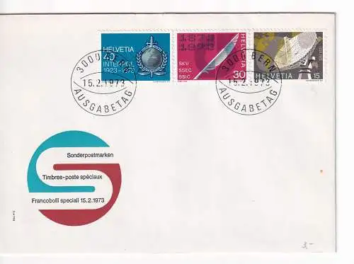 Schweiz  Nr FDC 988/90