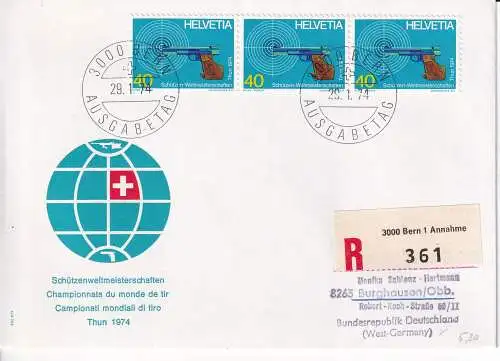 Schweiz  Nr FDC 1019