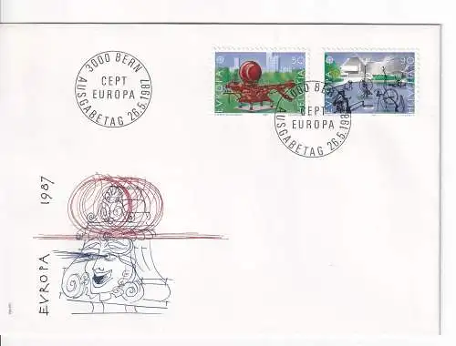 Schweiz  Nr FDC 1349/50