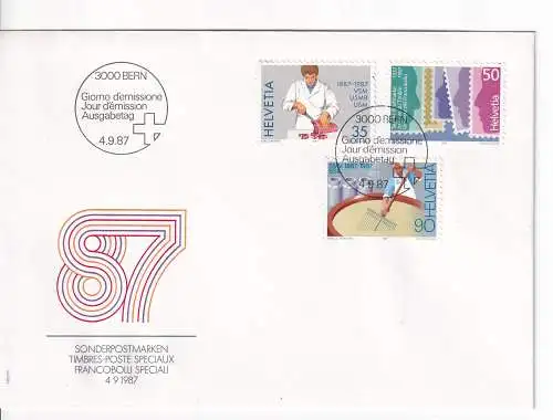 Schweiz  Nr FDC 1351/53