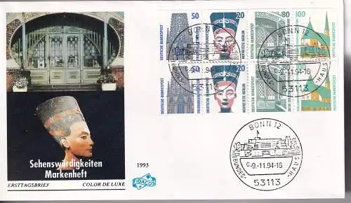 Bundesrep. Deutschland  Nr FDC H-Bl. 35