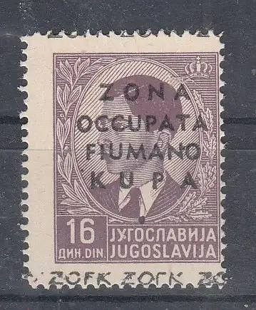 Italien Fiumerland  Nr 12 Postfrisch / **