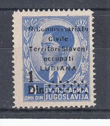 Italien Laibach  Nr 49 Postfrisch / **