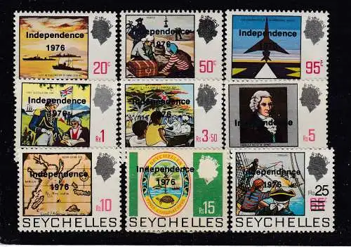 Seychellen  Nr 366/74 Postfrisch / **