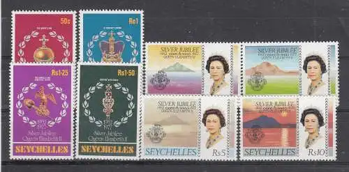 Seychellen  Nr 385/92 Postfrisch / **