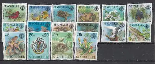 Seychellen  Nr 394/409 Postfrisch / **