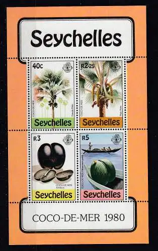 Seychellen  Nr Block 15 Postfrisch / **