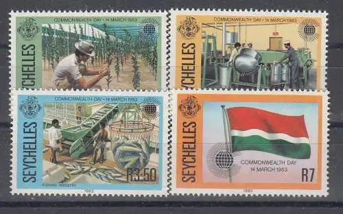Seychellen  Nr 527/30 Postfrisch / **