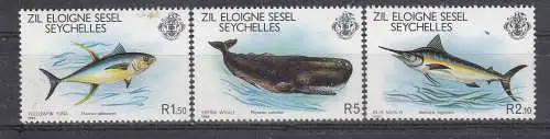 Seychellen, Äußere  Nr 20/22 Postfrisch / **