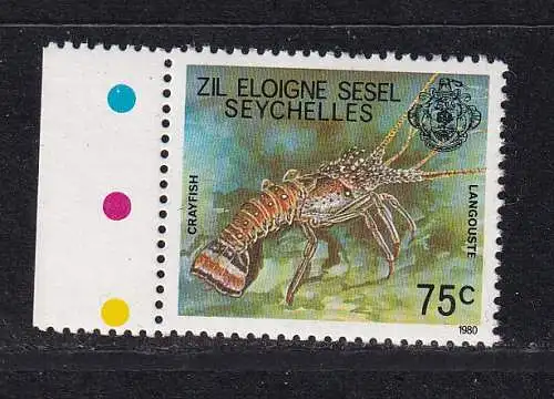 Seychellen, Äußere  Nr 8 Postfrisch / **