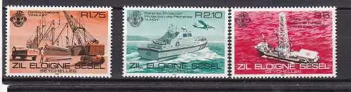 Seychellen, Äußere  Nr 33/35 Postfrisch / **