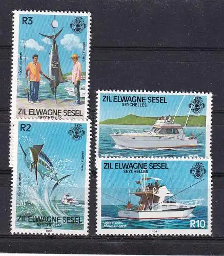 Seychellen, Äußere  Nr 80/83 Postfrisch / **