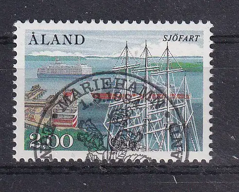 Finnland Alandinseln  Nr 7 Gestempelt (Posten)