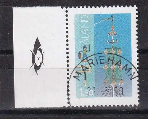 Finnland Alandinseln  Nr 10 Gestempelt (Posten)