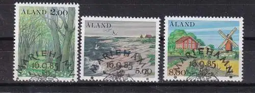 Finnland Alandinseln  Nr 11/13 Gestempelt (Posten)