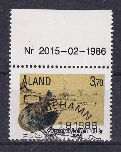 Finnland Alandinseln  Nr 19 Gestempelt (Posten)