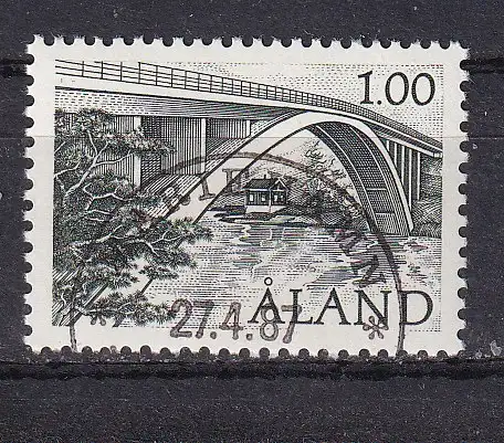 Finnland Alandinseln  Nr 24 Gestempelt (Posten)
