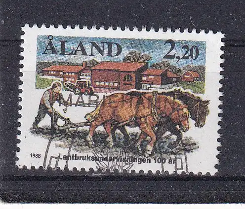 Finnland Alandinseln  Nr 27 Gestempelt (Posten)