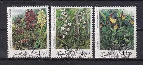 Finnland Alandinseln  Nr 33/35 Gestempelt (Posten)