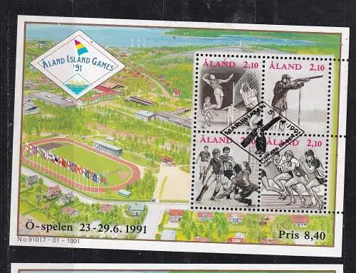 Finnland Alandinseln  Nr Block 1 Gestempelt (Posten)