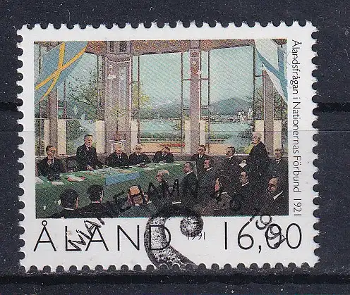 Finnland Alandinseln  Nr 53 Gestempelt (Posten)