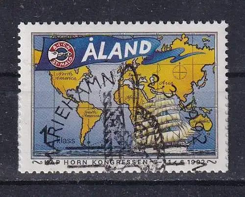 Finnland Alandinseln  Nr 55 Gestempelt (Posten)