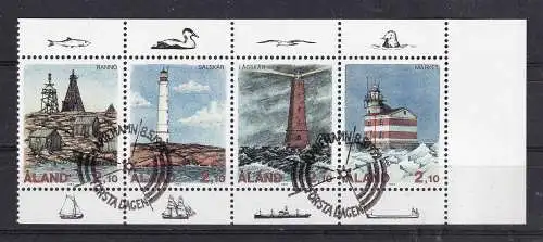 Finnland Alandinseln  Nr 57/60 Gestempelt (Posten)