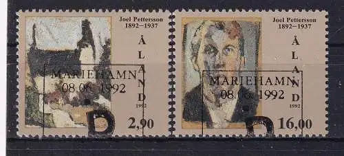 Finnland Alandinseln  Nr 61/62 Gestempelt (Posten)