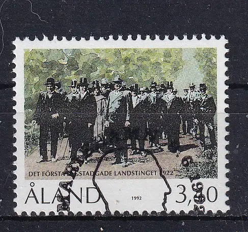 Finnland Alandinseln  Nr 63 Gestempelt (Posten)