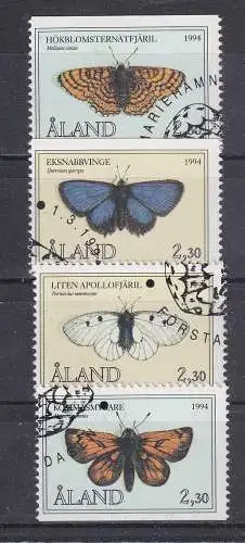 Finnland Alandinseln  Nr 82/85 Gestempelt (Posten)